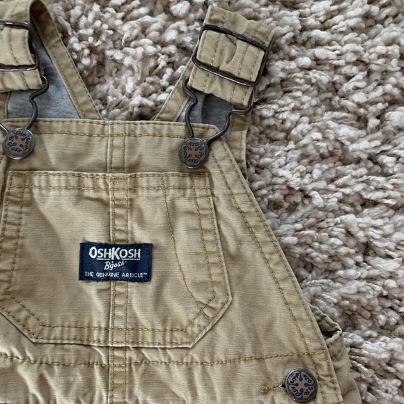 🆕OshKosh- khaki overalls - Picture 6 of 10